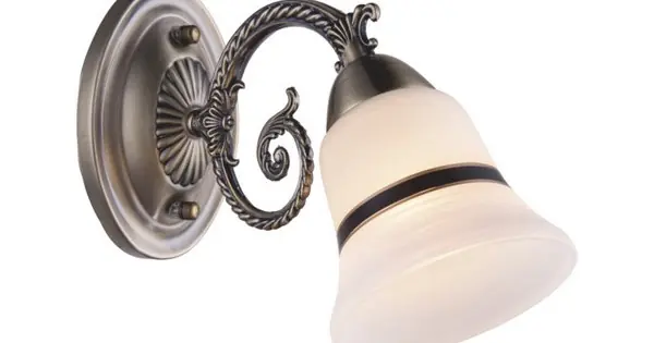 Klausen Niky AP1 antik bronz-fehér falikar (LY-3329) E27 1 izzós IP20 Végkiárusítás