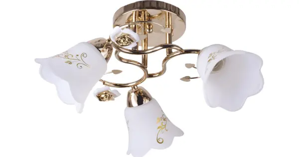 Klausen Fucsia 3 arany mennyezeti lámpa (LY-3095) E27 3 izzós IP20 Szuper akció