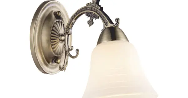 Árcsökkenés Klausen Anka AP1 antik bronz falikar (LY-3325) E27 1 izzós IP20