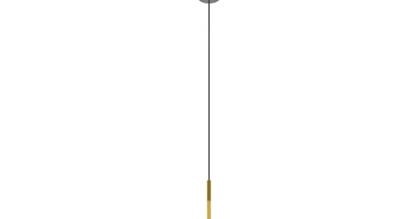 Akció Maytoni El fekete-arany LED függesztett lámpa (MAY-MOD041PL-L15G3K) LED 1 izzós IP20