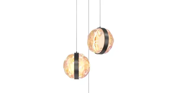 Maytoni Misterio fekete-színes LED függesztett lámpa (MAY-MOD379PL-L17B2.7K) LED 1 izzós IP20 Kihagyhatatlan ajánlat