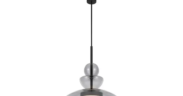 Maytoni Bangkok fekete-szürke LED függesztett lámpa (MAY-MOD185PL-L11B3K3) LED 1 izzós IP20 Expressz szállítás