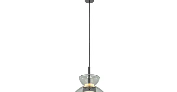 Maytoni Bangkok fekete-szürke LED függesztett lámpa (MAY-MOD185PL-L11B3K2) LED 1 izzós IP20 Expressz kézbesítés