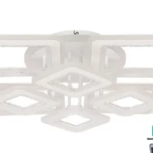 Akció Klausen Trigos PL8 fehér LED mennyezeti lámpa (KL151047) LED 1 izzós IP20