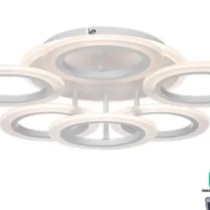 Szuper ajánlat Klausen Optimus PL6 fehér LED mennyezeti lámpa (KL151064) LED 1 izzós IP20
