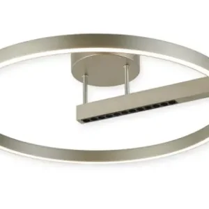 Alacsony ár Klausen Himera PL1 ezüst LED mennyezeti lámpa (KL140028) LED 1 izzós IP20