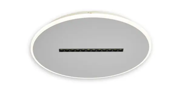 Végkiárusítás Klausen Lesko R fehér LED mennyezeti lámpa (KL151090) LED 1 izzós IP20