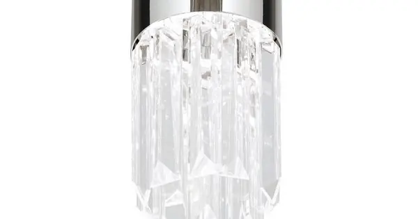 Orion Prism króm-átlátszó LED mennyezeti lámpa (ORI-DL 7-684_CHR) LED 1 izzós IP20 Legnépszerűbb