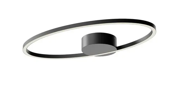 Redo Leo fekete LED mennyezeti lámpa (RED-01-3334) LED 1 izzós IP20 Outlet