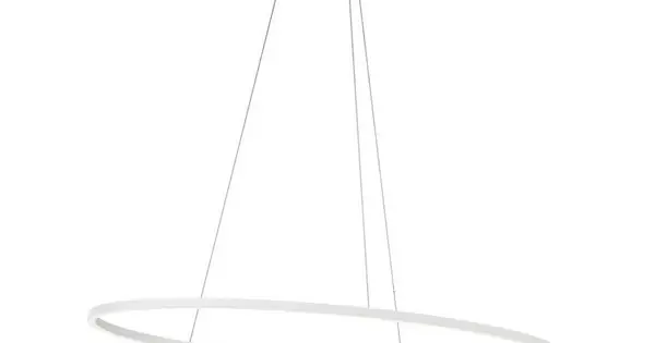 Redo Leo fehér LED függesztett lámpa (RED-01-3337) LED 1 izzós IP20 Végkiárusítás