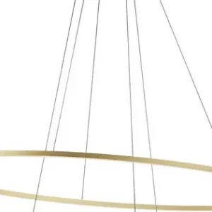 Redo Leo bronz LED függesztett lámpa (RED-01-3300) LED 1 izzós IP20 Azonnali szállítás