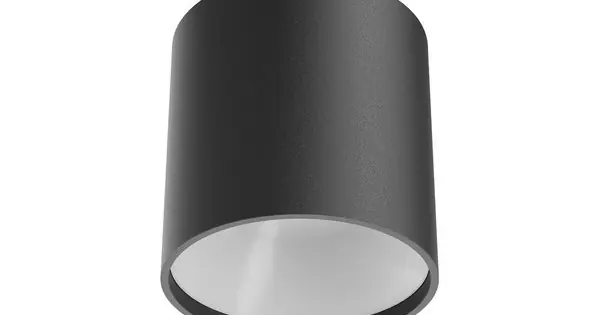 Redo Hera fekete LED mennyezeti lámpa (RED-01-4222) LED 1 izzós IP20 Outlet