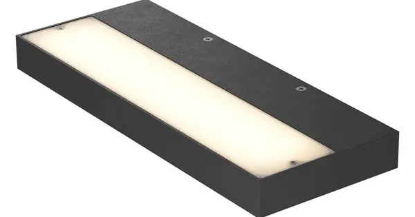Outlet Redo Apex fekete-fehér LED fali lámpa (RED-01-3762) LED 1 izzós IP20