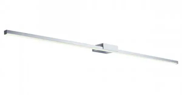 Expressz kézbesítés Redo Aston króm-fehér vízvédett fürdőszobai LED fali lámpa (RED-01-3275) LED 1 izzós IP44