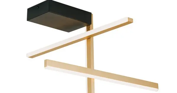 Alacsony ár Orion Stargate arany-fekete LED mennyezeti lámpa (ORI-DL 7-688) LED 1 izzós IP20