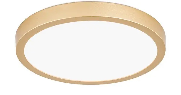 Vedd meg online Orion Lero matt arany LED mennyezeti/fali lámpa (ORI-DL 7-622/23_GO) LED 1 izzós IP20