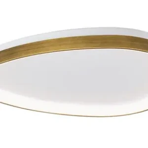 Végkiárusítás Orion Charlie antik sárgaréz LED mennyezeti lámpa (ORI-DL 7-696/65) LED 1 izzós IP20