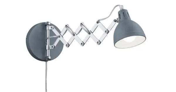 Trio Scissor szürke falikar (TRI-R20321078) E14 1 izzós IP20 Csak ma
