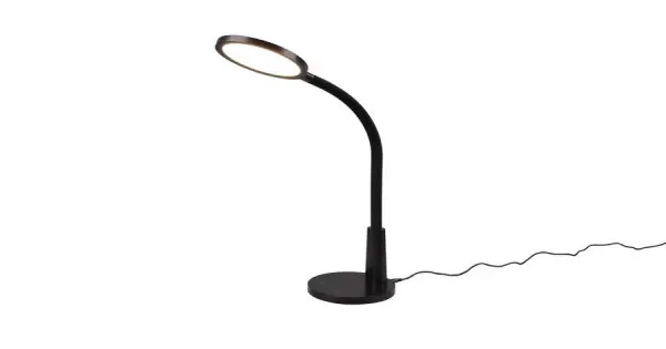 Trio Sally fekete LED asztali lámpa (TRI-R52671102) LED 1 izzós IP20 Expressz kézbesítés