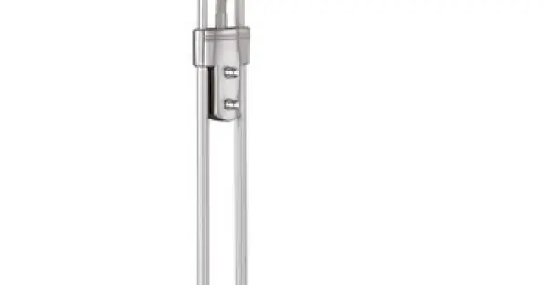 Expressz szállítás Trio Spock matt nikkel LED állólámpa (TRI-R42292107) LED 2 izzós IP20