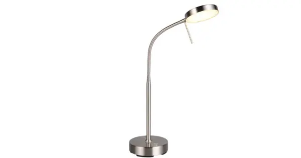 Árcsökkenés Trio Moreno matt nikkel LED asztali lámpa (TRI-R54561107) LED 1 izzós IP20