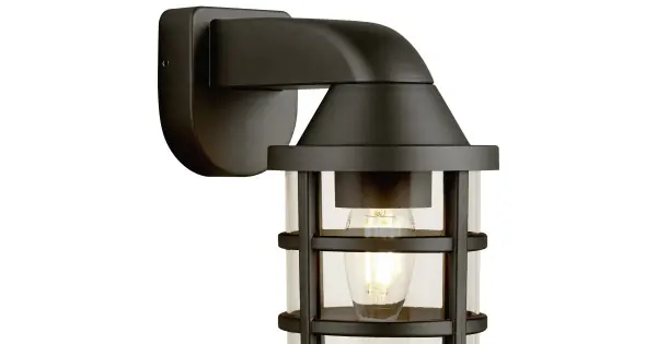 Searchlight Seaside fekete kültéri falikar (SL-61133BK) E27 1 izzós IP44 Árcsökkenés