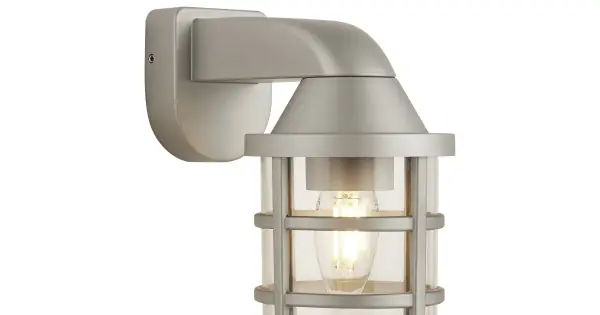 Searchlight Seaside ezüst kültéri falikar (SL-61133SI) E27 1 izzós IP44 Ne maradj le