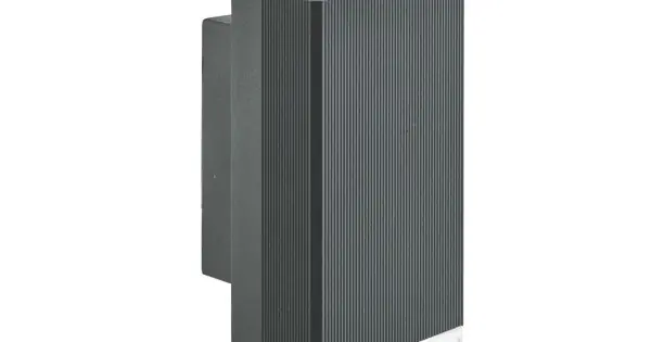 Searchlight Sheffield fekete kültéri falikar (SL-1002-2BK-LED) GU10 2 izzós IP44 Biztonságos fizetés