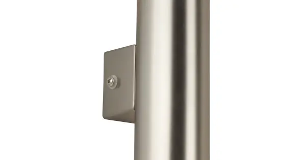 Legjobb ár Searchlight Metro ezüst LED kültéri falikar (SL-2100SN) LED 2 izzós IP44