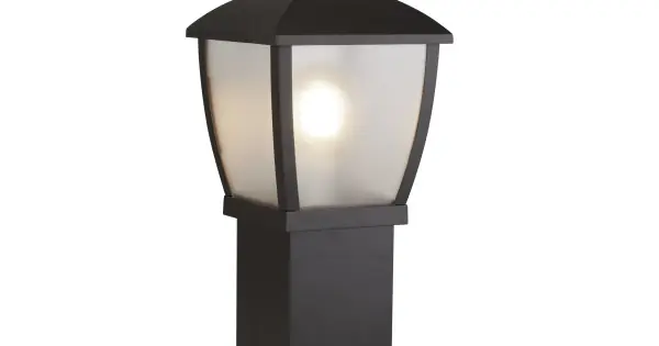 Searchlight Seattle fekete kültéri állólámpa (SL-6591-450) E27 1 izzós IP44 Különleges ajánlat