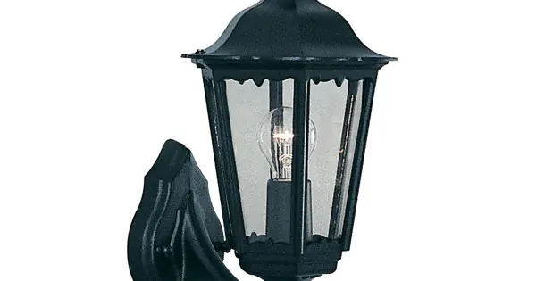 Olcsó Searchlight Alex fekete kültéri falikar (SL-82530BK) E27 1 izzós IP44