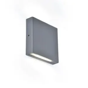 Ajánlat Lutec Pili sötétszürke LED kültéri fali lámpa (LUT-5102601125) LED 1 izzós IP54