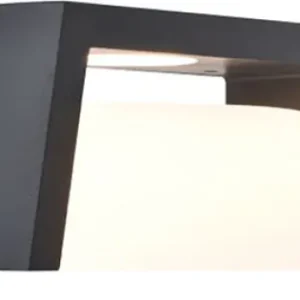 Vedd meg online Lutec Moon sötétszürke LED kültéri falikar (LUT-5206001118) LED 1 izzós IP44