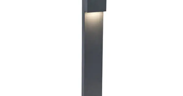Expressz szállítás Lutec Gemini Xf sötétszürke LED kültéri állólámpa (LUT-7104001118) LED 1 izzós IP54
