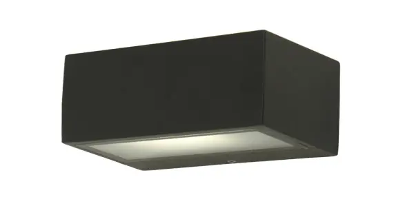 Olcsó Lutec Gemini sötétszürke kültéri fali lámpa (LUT-5602734118) E27 1 izzós IP54