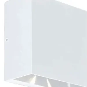 Árcsökkenés Lutec Gemini Beams fehér LED kültéri fali lámpa (LUT-5104003032) LED 1 izzós IP54
