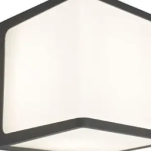 Szuper ajánlat Lutec Doblo sötétszürke LED kültéri fali lámpa (LUT-5105002125) LED 1 izzós IP54
