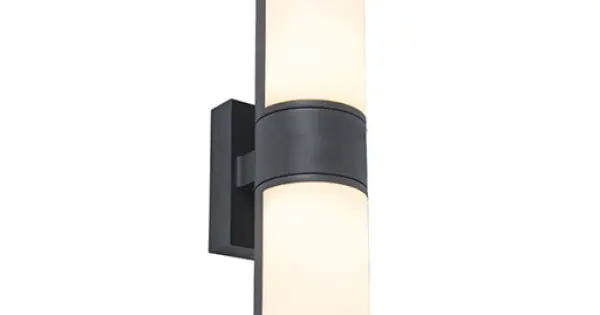 Bestseller Lutec Cyra sötétszürke LED kültéri falikar (LUT-5198101118) LED 1 izzós IP54