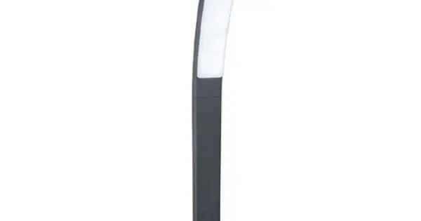 Akció Lutec Kira sötétszürke LED kültéri állólámpa (LUT-7288902118) LED 1 izzós IP54