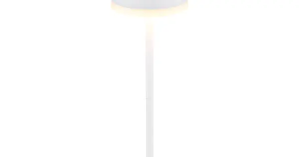 Globo Solar fehér LED kültéri asztali lámpa (GLO-36637W) LED 10 izzós IP44 Vásárlói kedvenc