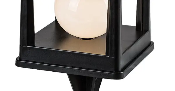 Rábalux Holne fekete LED napelemes kültéri leszúrható lámpa (RAB-77188) LED 1 izzós IP44 Utolsó esély