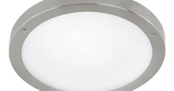 Legnépszerűbb Eglo Vento 1 nemesacél LED kültéri fali/mennyezeti lámpa (EG-94121) LED 1 izzós IP44