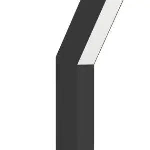 Prémium Eglo Ugento fekete LED kültéri állólámpa (EG-900992) LED 2 izzós IP44