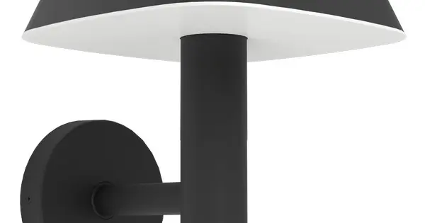 Eglo Dreoli fekete LED napelemes kültéri falikar (EG-901071) SOLAR-LED 1 izzós IP44 Expressz kézbesítés