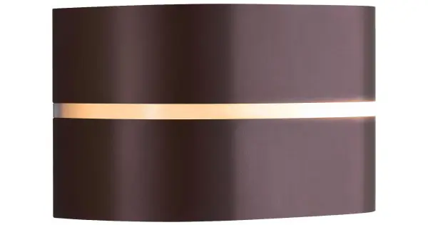 Gyors szállítás Nordlux Sibelis barna vízvédett kültéri fali lámpa (NOR-2418311061) E27 1 izzós IP44