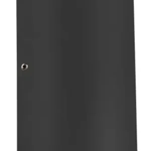 Biztonságos fizetés Nordlux Rold Round fekete LED vízvédett kültéri fali lámpa (NOR-84141003) LED 1 izzós IP54