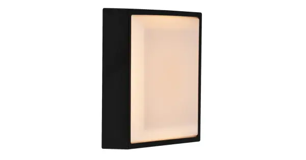 Népszerű Nordlux Oliver fekete-fehér LED vízvédett kültéri fali lámpa (NOR-2218251003) LED 1 izzós IP54