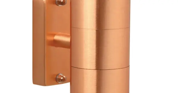 Újdonság Nordlux Tin Double réz vízvédett kültéri fali lámpa (NOR-21279930) GU10 2 izzós IP54