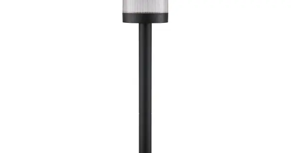 Biztonságos fizetés Nordlux Coupar Solar fekete-átlátszó LED kültéri állólámpa (NOR-2518228003) LED 1 izzós IP44