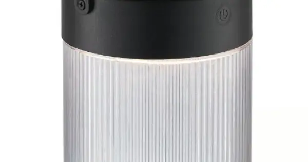 Nordlux Coupar Solar fekete-átlátszó kültéri hordozható LED asztali lámpa (NOR-2518215003) LED 1 izzós IP44 Utolsó esély